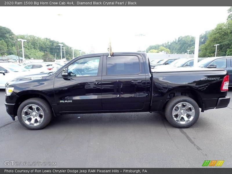 Diamond Black Crystal Pearl / Black 2020 Ram 1500 Big Horn Crew Cab 4x4