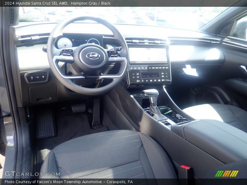 Hampton Gray / Black 2024 Hyundai Santa Cruz SEL AWD