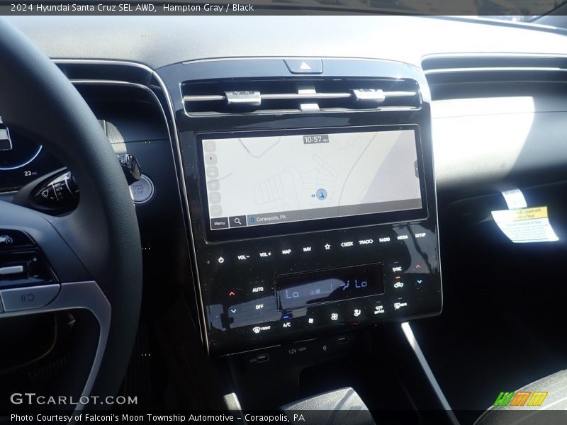 Hampton Gray / Black 2024 Hyundai Santa Cruz SEL AWD
