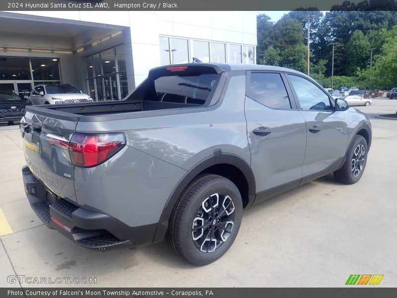 Hampton Gray / Black 2024 Hyundai Santa Cruz SEL AWD