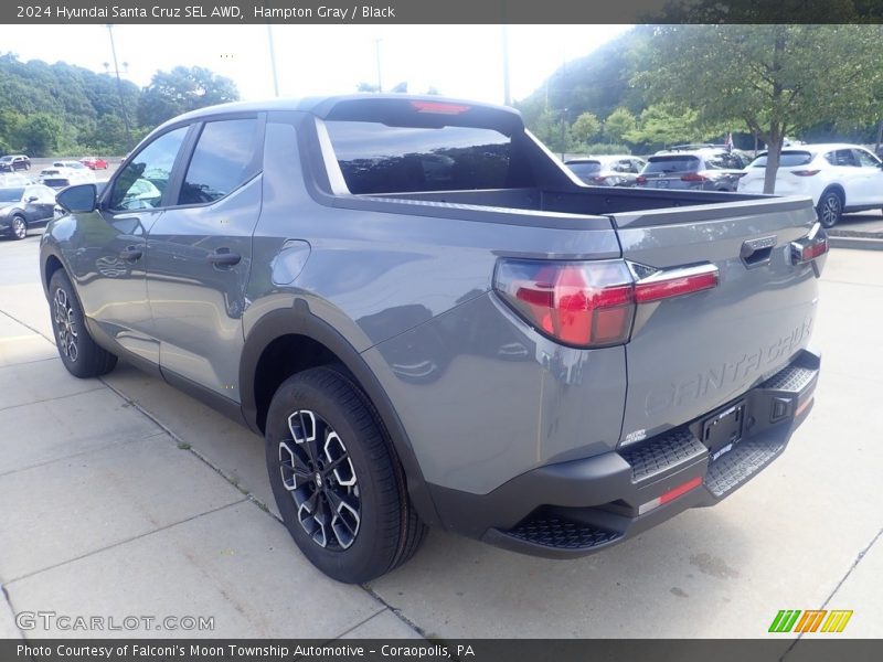 Hampton Gray / Black 2024 Hyundai Santa Cruz SEL AWD