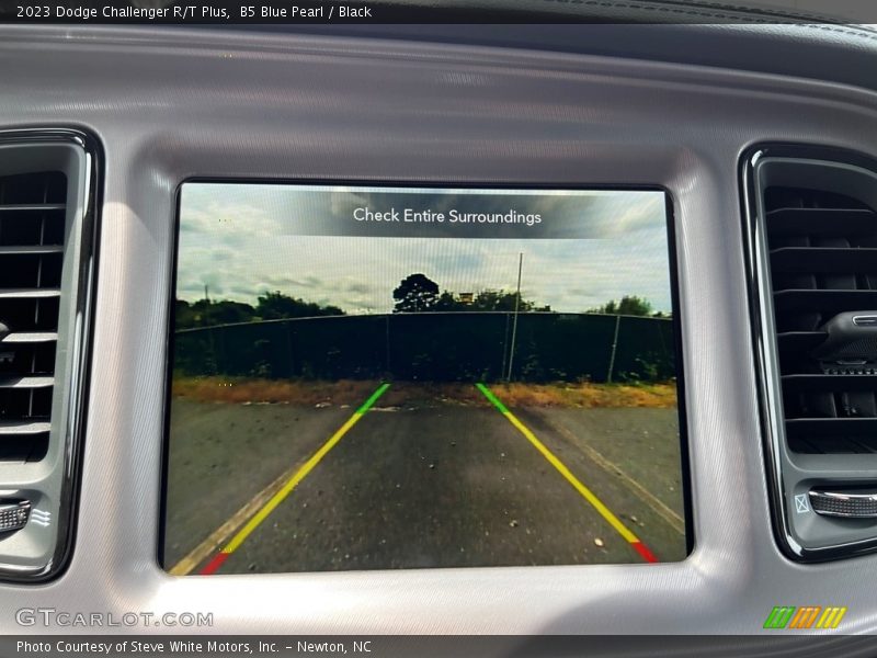 B5 Blue Pearl / Black 2023 Dodge Challenger R/T Plus