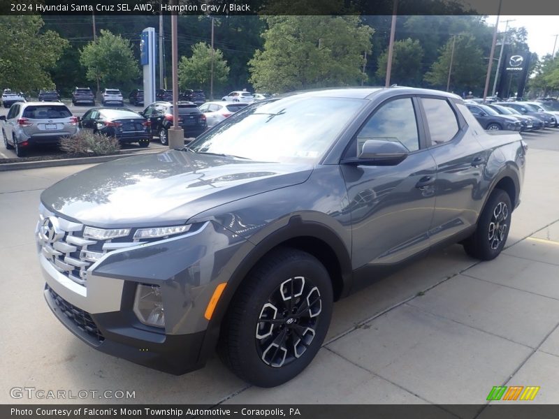 Hampton Gray / Black 2024 Hyundai Santa Cruz SEL AWD