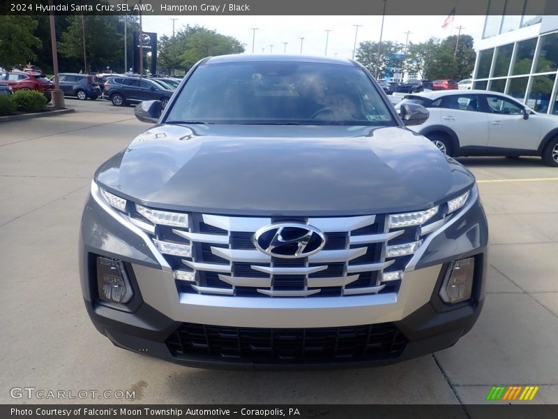 Hampton Gray / Black 2024 Hyundai Santa Cruz SEL AWD