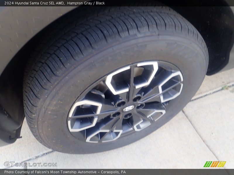 Hampton Gray / Black 2024 Hyundai Santa Cruz SEL AWD