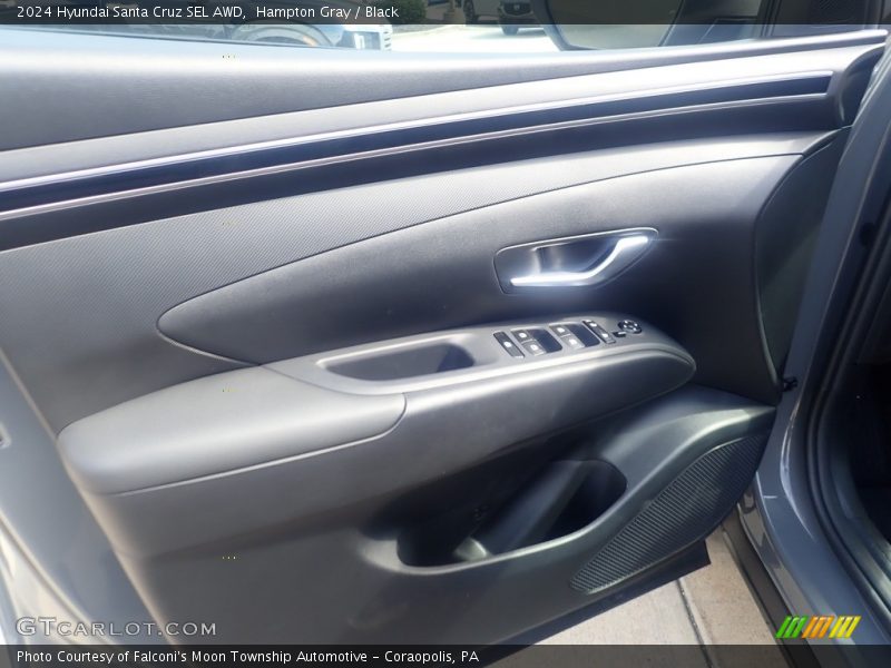 Hampton Gray / Black 2024 Hyundai Santa Cruz SEL AWD