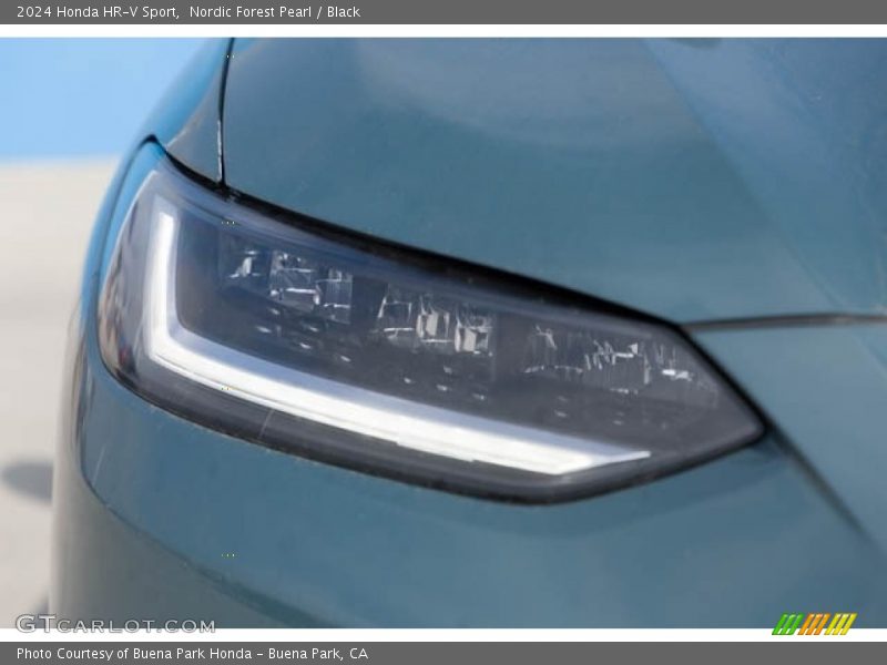 Nordic Forest Pearl / Black 2024 Honda HR-V Sport