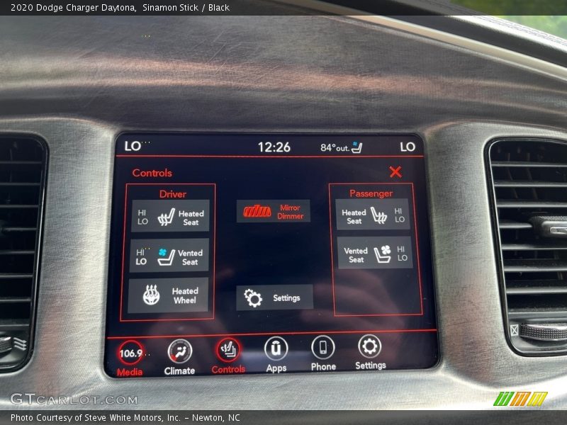 Sinamon Stick / Black 2020 Dodge Charger Daytona