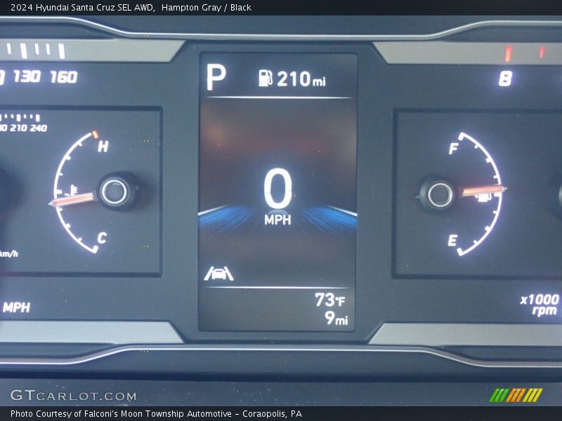 Hampton Gray / Black 2024 Hyundai Santa Cruz SEL AWD