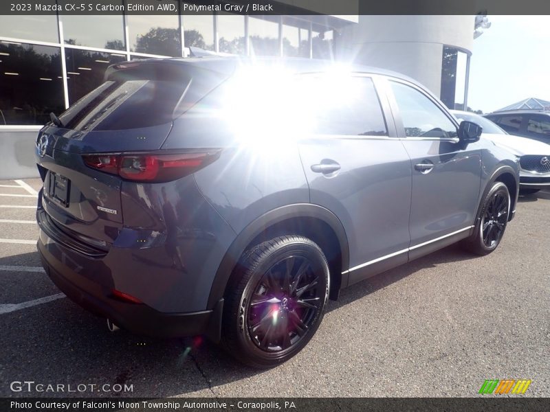 Polymetal Gray / Black 2023 Mazda CX-5 S Carbon Edition AWD