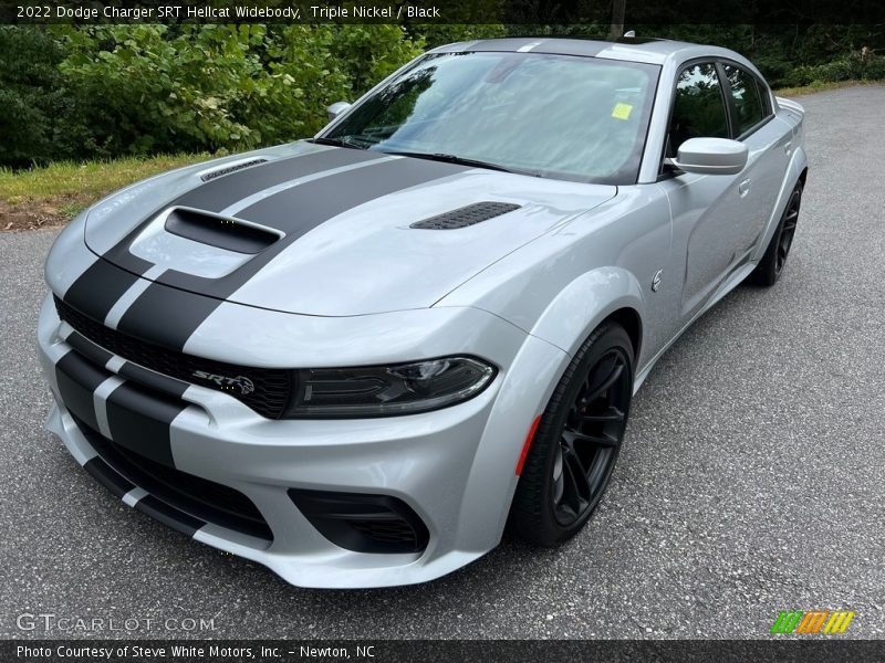Triple Nickel / Black 2022 Dodge Charger SRT Hellcat Widebody