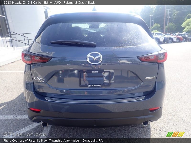Polymetal Gray / Black 2023 Mazda CX-5 S Carbon Edition AWD
