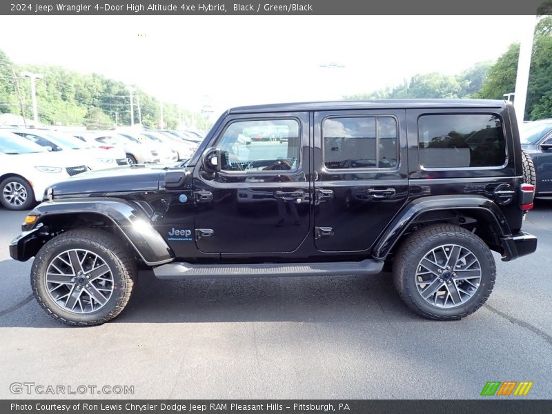  2024 Wrangler 4-Door High Altitude 4xe Hybrid Black
