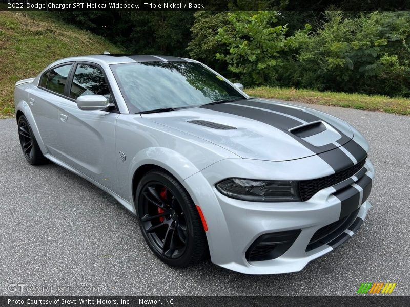 Front 3/4 View of 2022 Charger SRT Hellcat Widebody