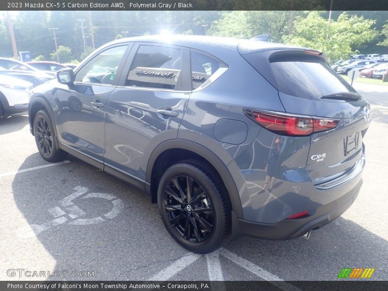 Polymetal Gray / Black 2023 Mazda CX-5 S Carbon Edition AWD