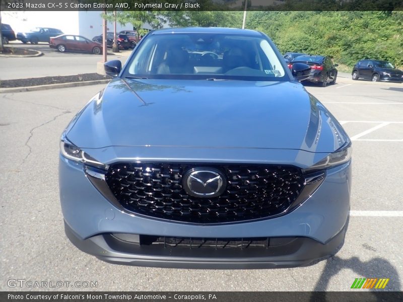 Polymetal Gray / Black 2023 Mazda CX-5 S Carbon Edition AWD