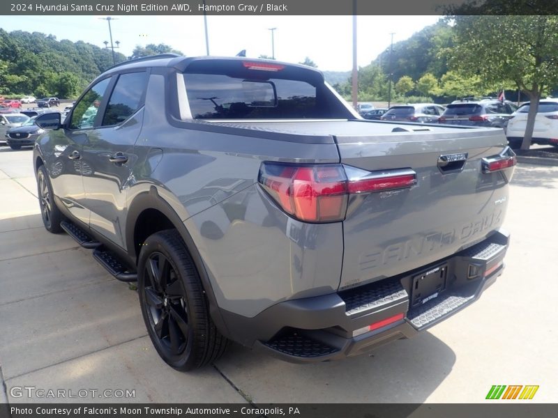 Hampton Gray / Black 2024 Hyundai Santa Cruz Night Edition AWD