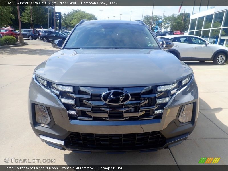 Hampton Gray / Black 2024 Hyundai Santa Cruz Night Edition AWD