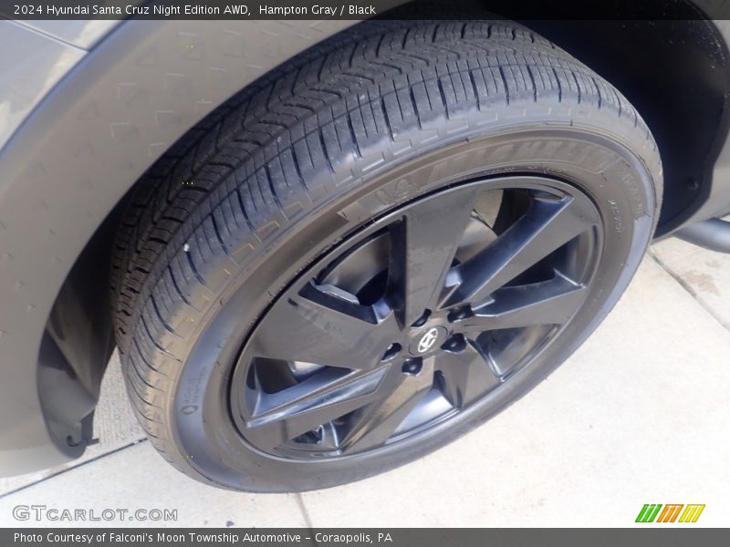 Hampton Gray / Black 2024 Hyundai Santa Cruz Night Edition AWD