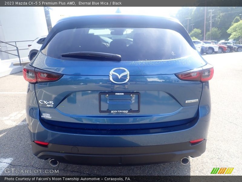 Eternal Blue Mica / Black 2023 Mazda CX-5 S Premium Plus AWD