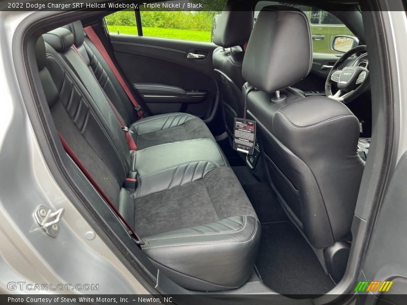 Rear Seat of 2022 Charger SRT Hellcat Widebody