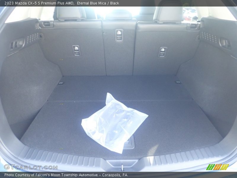 Eternal Blue Mica / Black 2023 Mazda CX-5 S Premium Plus AWD