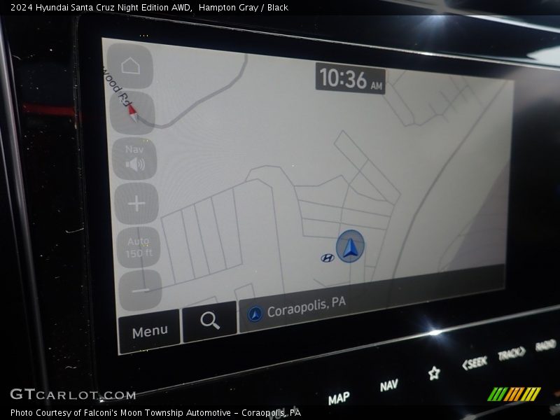Hampton Gray / Black 2024 Hyundai Santa Cruz Night Edition AWD