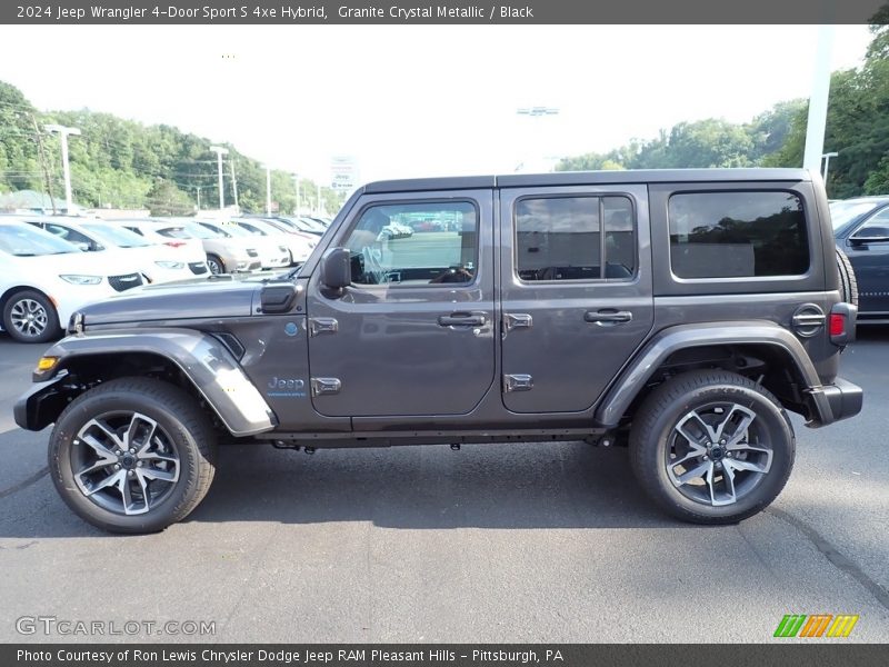  2024 Wrangler 4-Door Sport S 4xe Hybrid Granite Crystal Metallic