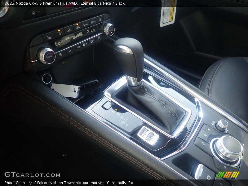 Eternal Blue Mica / Black 2023 Mazda CX-5 S Premium Plus AWD