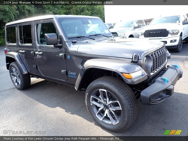 Front 3/4 View of 2024 Wrangler 4-Door Sport S 4xe Hybrid