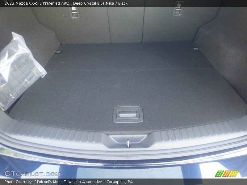 Deep Crystal Blue Mica / Black 2023 Mazda CX-5 S Preferred AWD