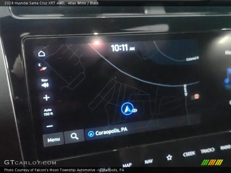 Atlas White / Black 2024 Hyundai Santa Cruz XRT AWD