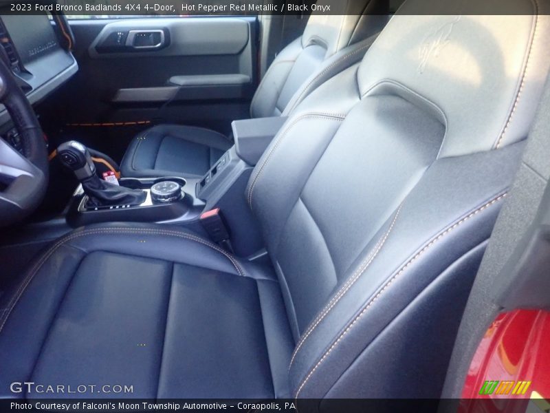 Hot Pepper Red Metallic / Black Onyx 2023 Ford Bronco Badlands 4X4 4-Door