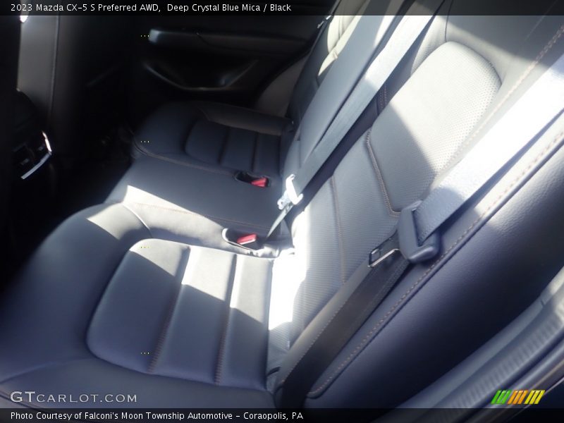 Deep Crystal Blue Mica / Black 2023 Mazda CX-5 S Preferred AWD