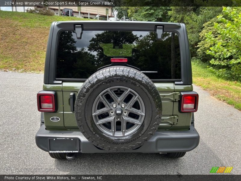 Sarge Green / Black 2024 Jeep Wrangler 4-Door Sport S 4x4