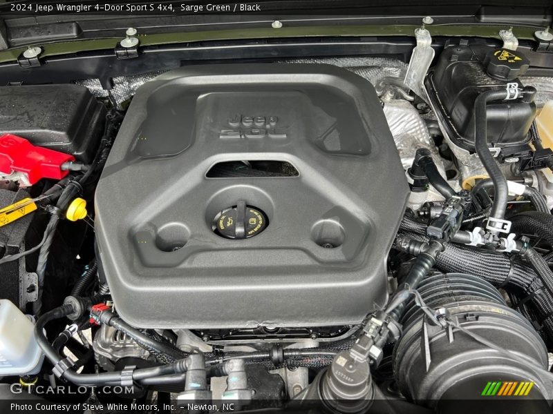 Sarge Green / Black 2024 Jeep Wrangler 4-Door Sport S 4x4