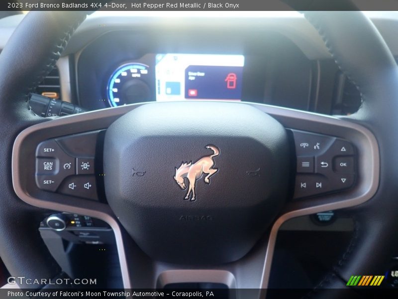 Hot Pepper Red Metallic / Black Onyx 2023 Ford Bronco Badlands 4X4 4-Door