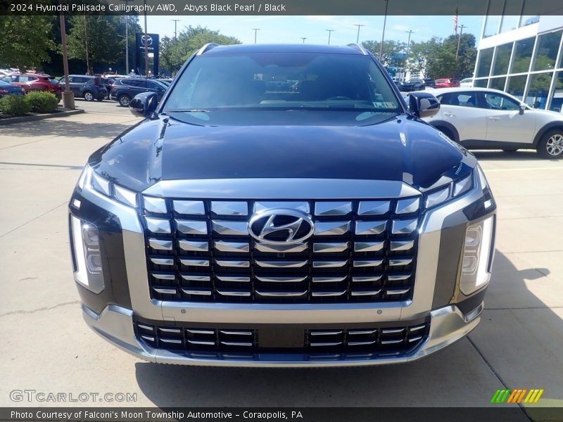 Abyss Black Pearl / Black 2024 Hyundai Palisade Calligraphy AWD