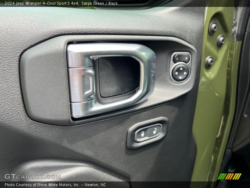 Sarge Green / Black 2024 Jeep Wrangler 4-Door Sport S 4x4