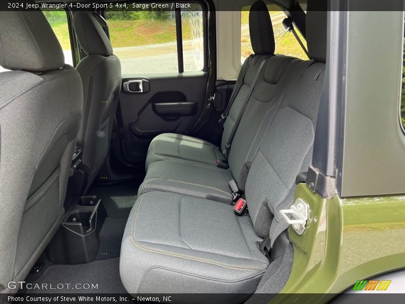 Sarge Green / Black 2024 Jeep Wrangler 4-Door Sport S 4x4