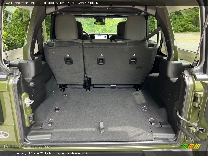 Sarge Green / Black 2024 Jeep Wrangler 4-Door Sport S 4x4