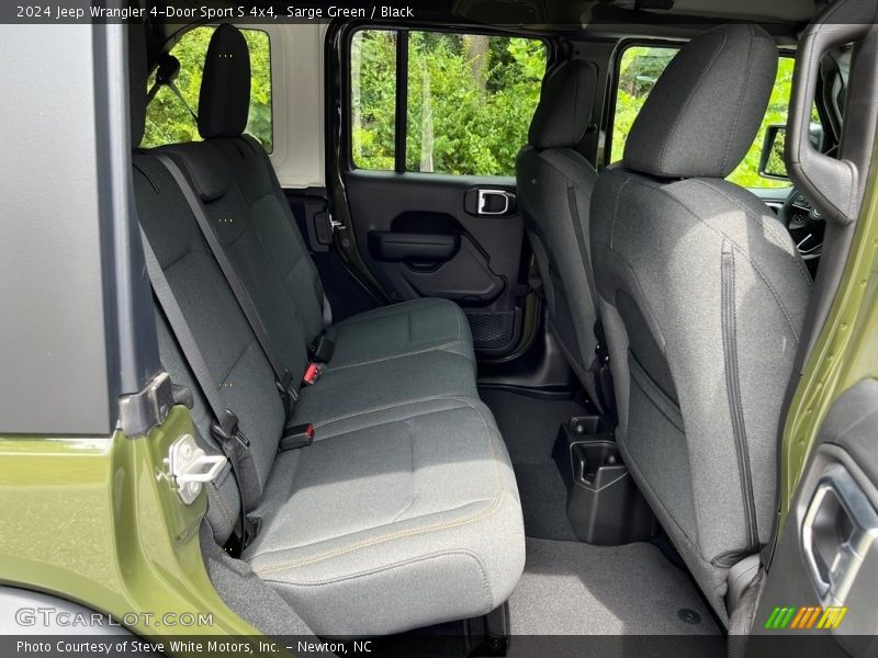 Sarge Green / Black 2024 Jeep Wrangler 4-Door Sport S 4x4