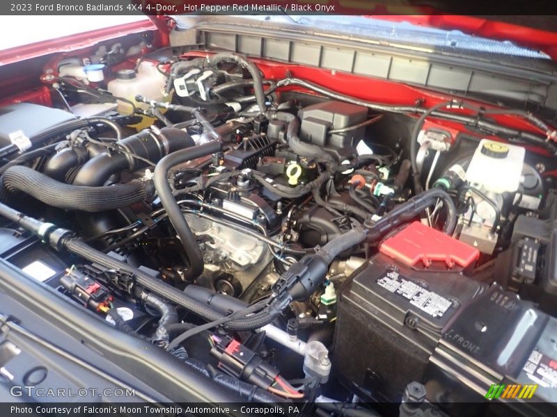 Hot Pepper Red Metallic / Black Onyx 2023 Ford Bronco Badlands 4X4 4-Door