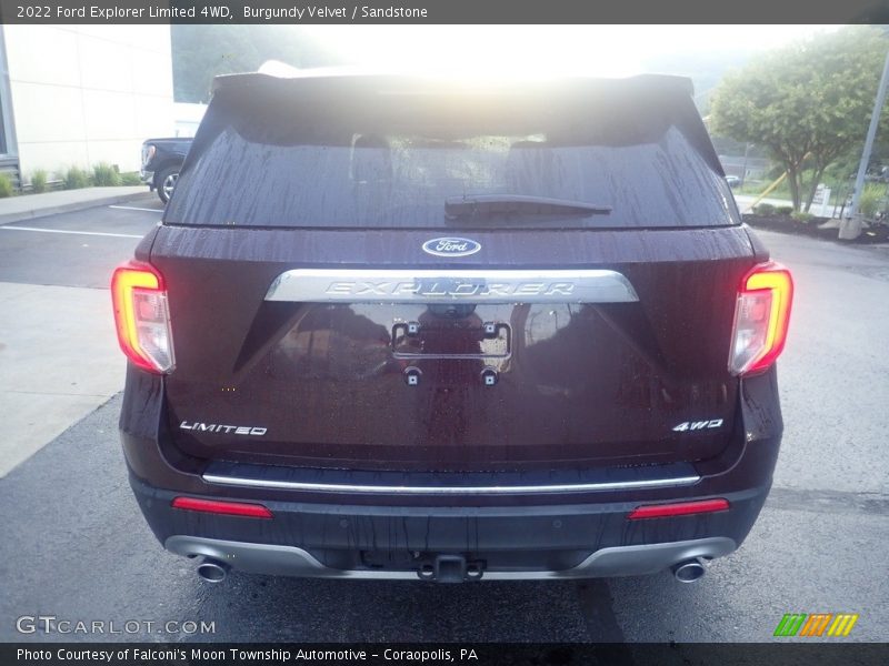 Burgundy Velvet / Sandstone 2022 Ford Explorer Limited 4WD