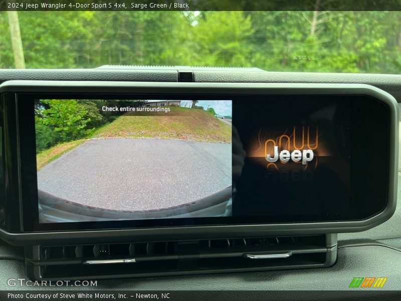 Sarge Green / Black 2024 Jeep Wrangler 4-Door Sport S 4x4