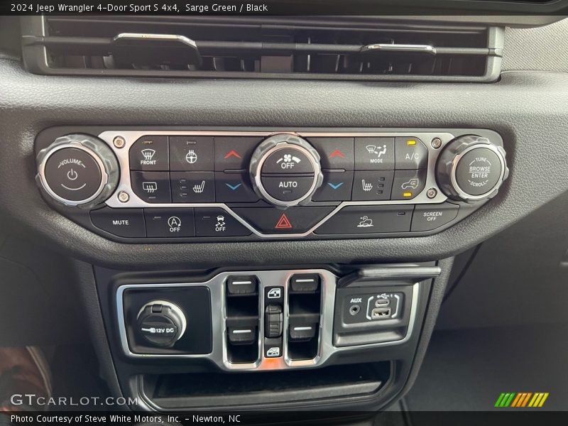 Sarge Green / Black 2024 Jeep Wrangler 4-Door Sport S 4x4