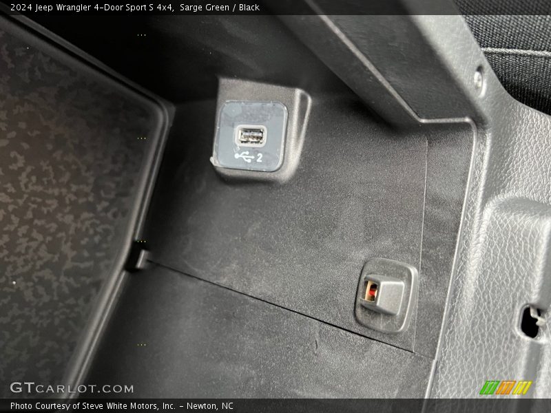 Sarge Green / Black 2024 Jeep Wrangler 4-Door Sport S 4x4