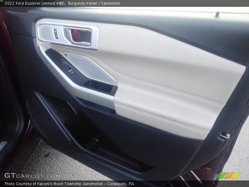Burgundy Velvet / Sandstone 2022 Ford Explorer Limited 4WD
