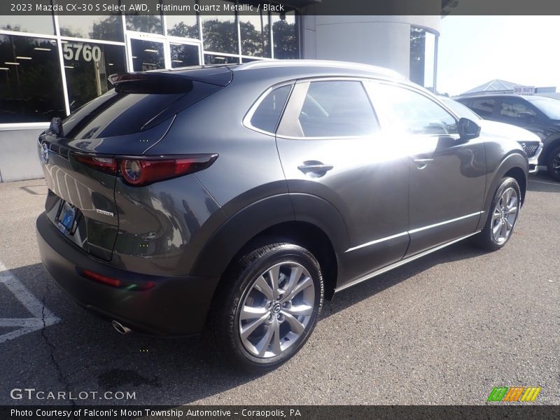 Platinum Quartz Metallic / Black 2023 Mazda CX-30 S Select AWD