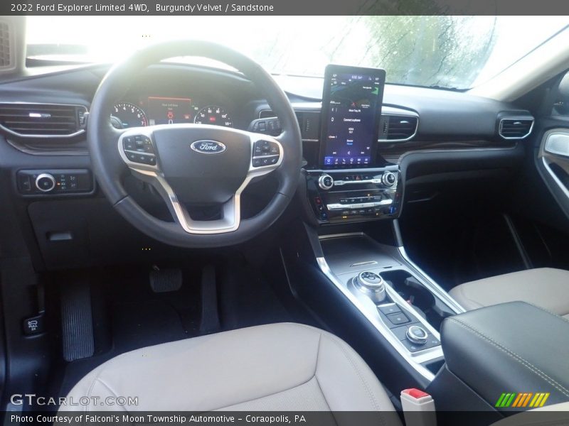 Burgundy Velvet / Sandstone 2022 Ford Explorer Limited 4WD